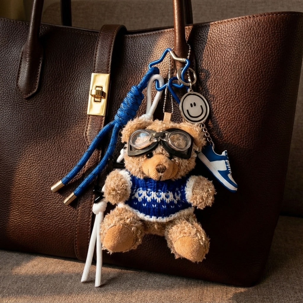 Varsity Teddy Bag Charm Bundle