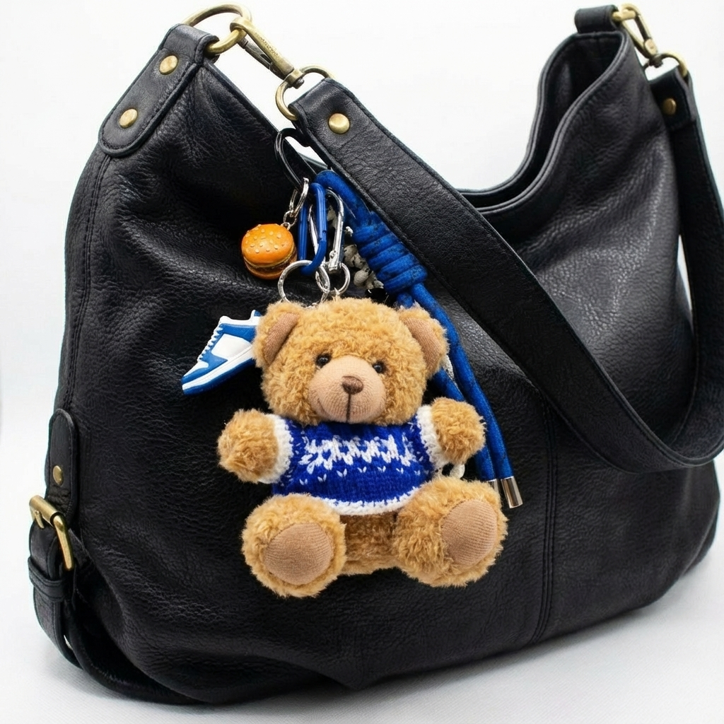 Varsity Teddy Bag Charm Bundle