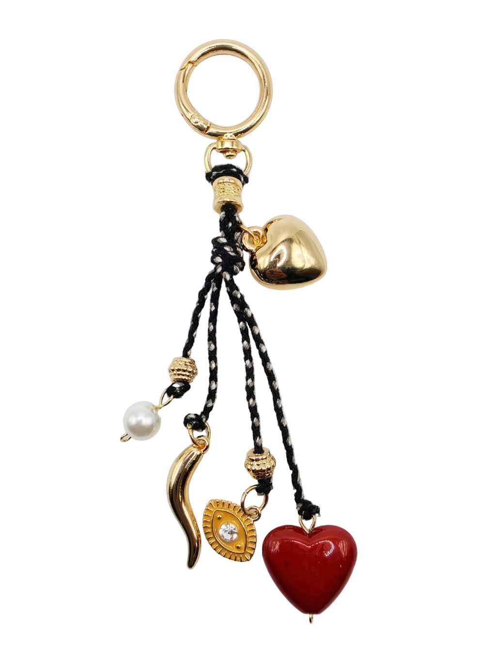 Serendipity Multi-Charm Talisman Bag Charm & Keychain