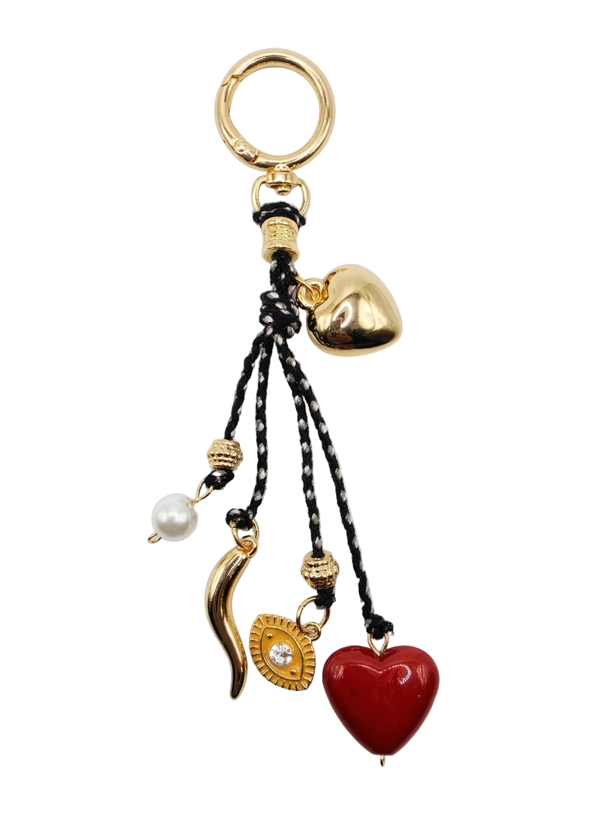 Serendipity Multi-Charm Talisman Bag Charm & Keychain