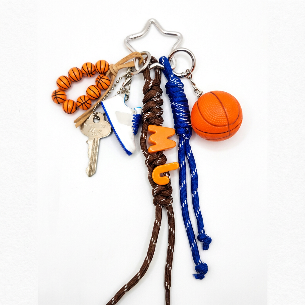 Ultimate Personalized Basketball Keychain | Basketball Player Gift