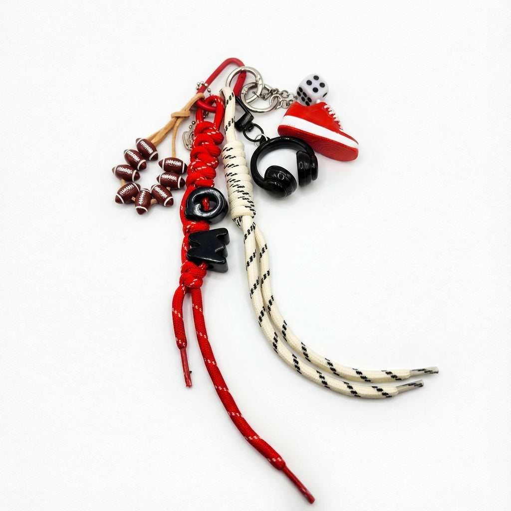 Ultimate Game Day Bag Charm Bundle: Score Big on Style!