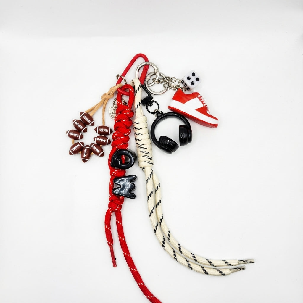 Ultimate Game Day Bag Charm Bundle: Score Big on Style!
