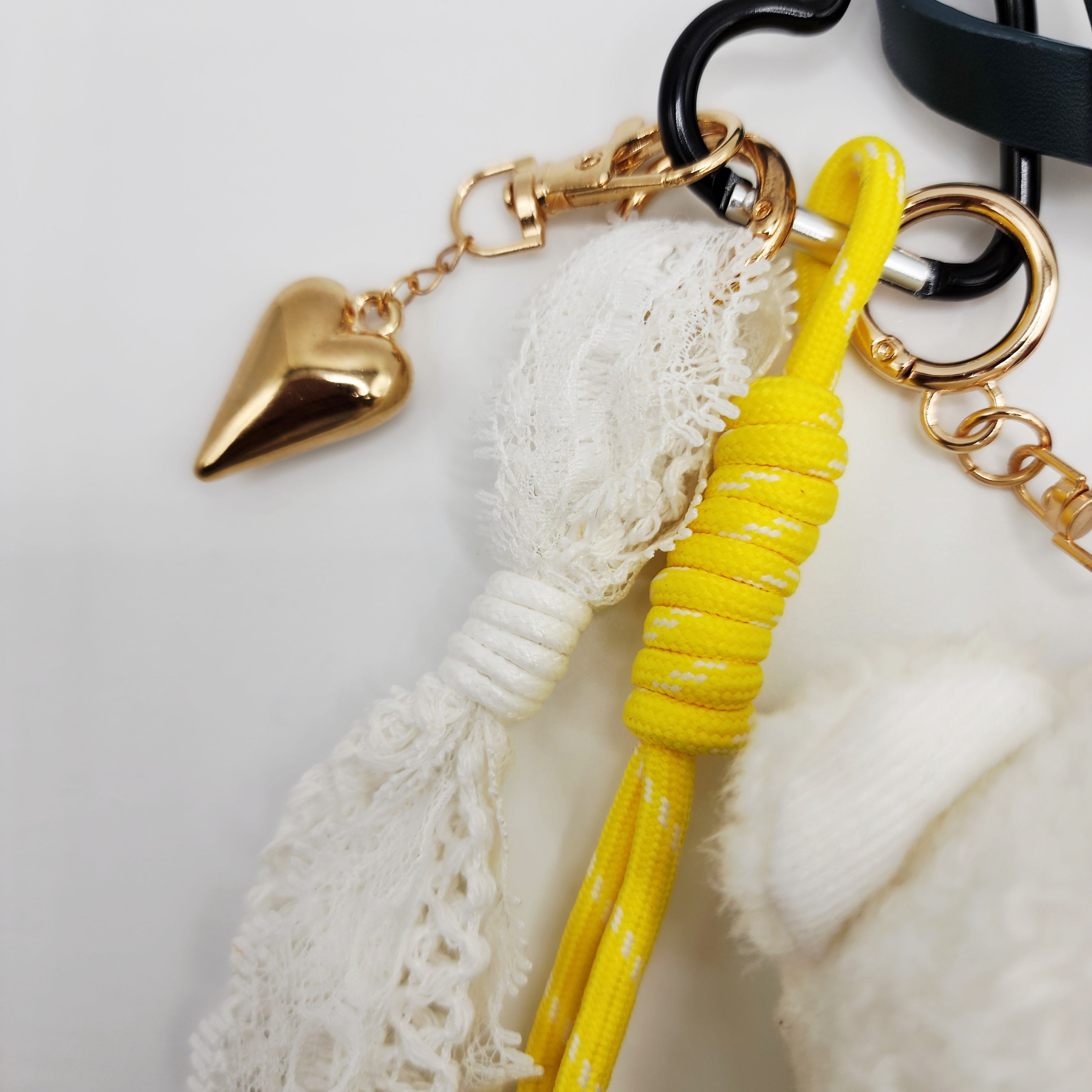 Sweetheart Shaggy Teddy & Cherry Charm Stack