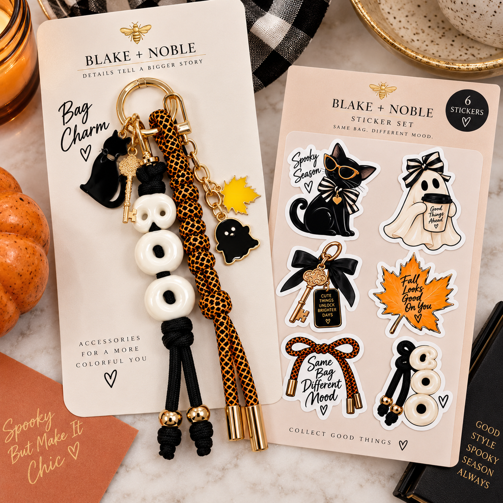 Halloween After Dark Bag Charm