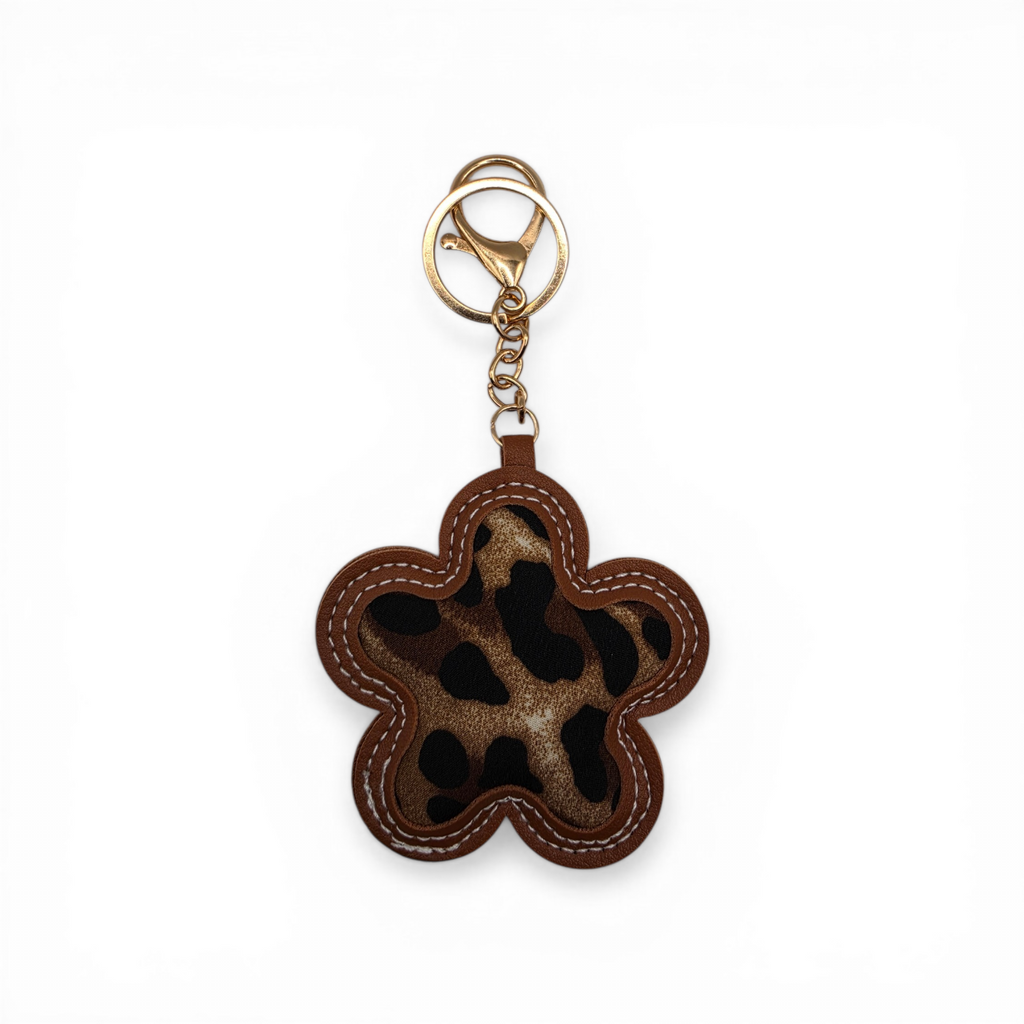 Leopard Star Bag Charm