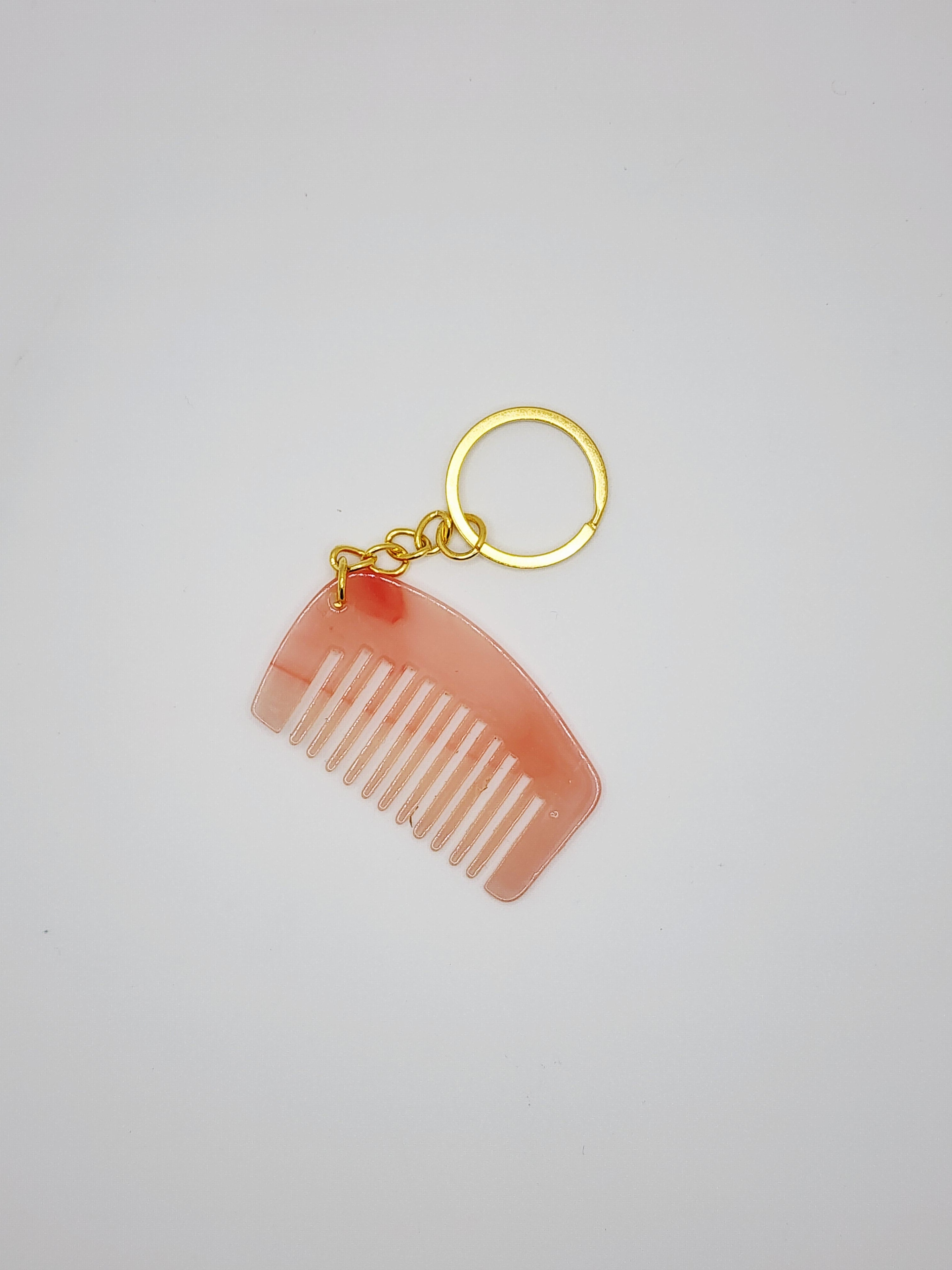 Mini Keychain Hair Comb