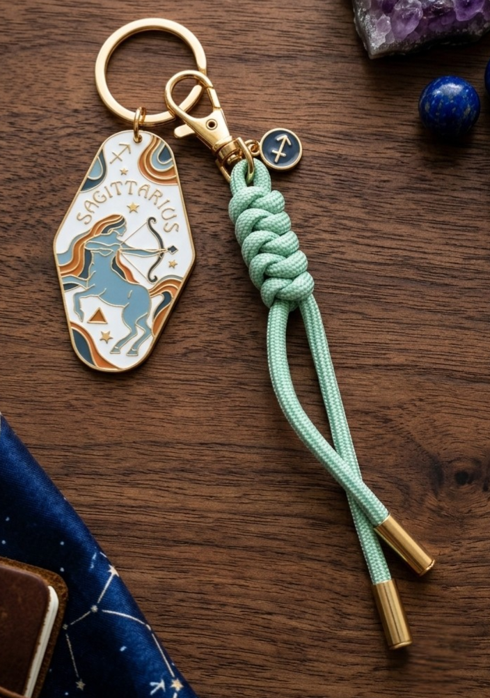 The Cosmic Paracord & Zodiac Charm Set