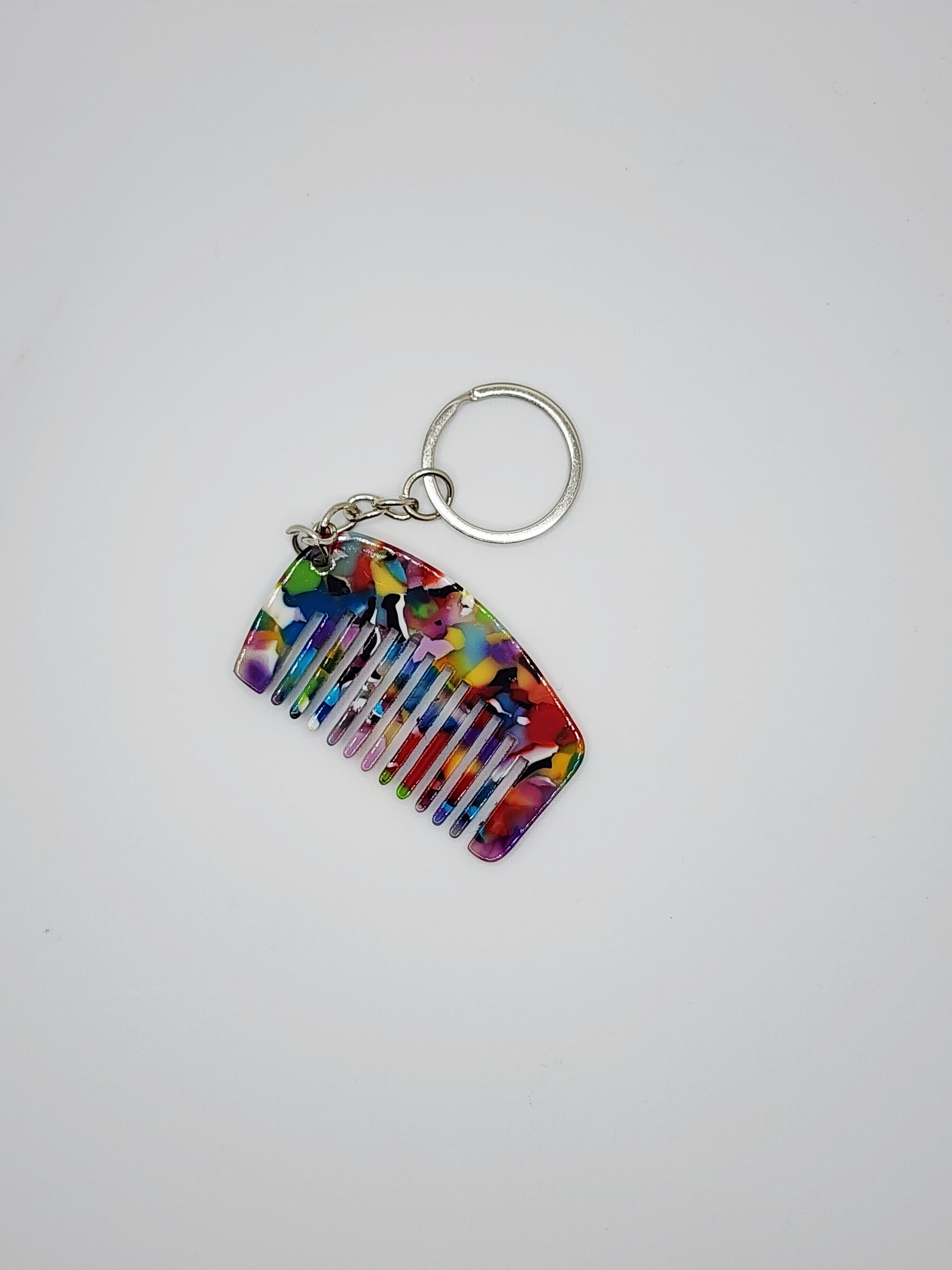 Mini Keychain Hair Comb