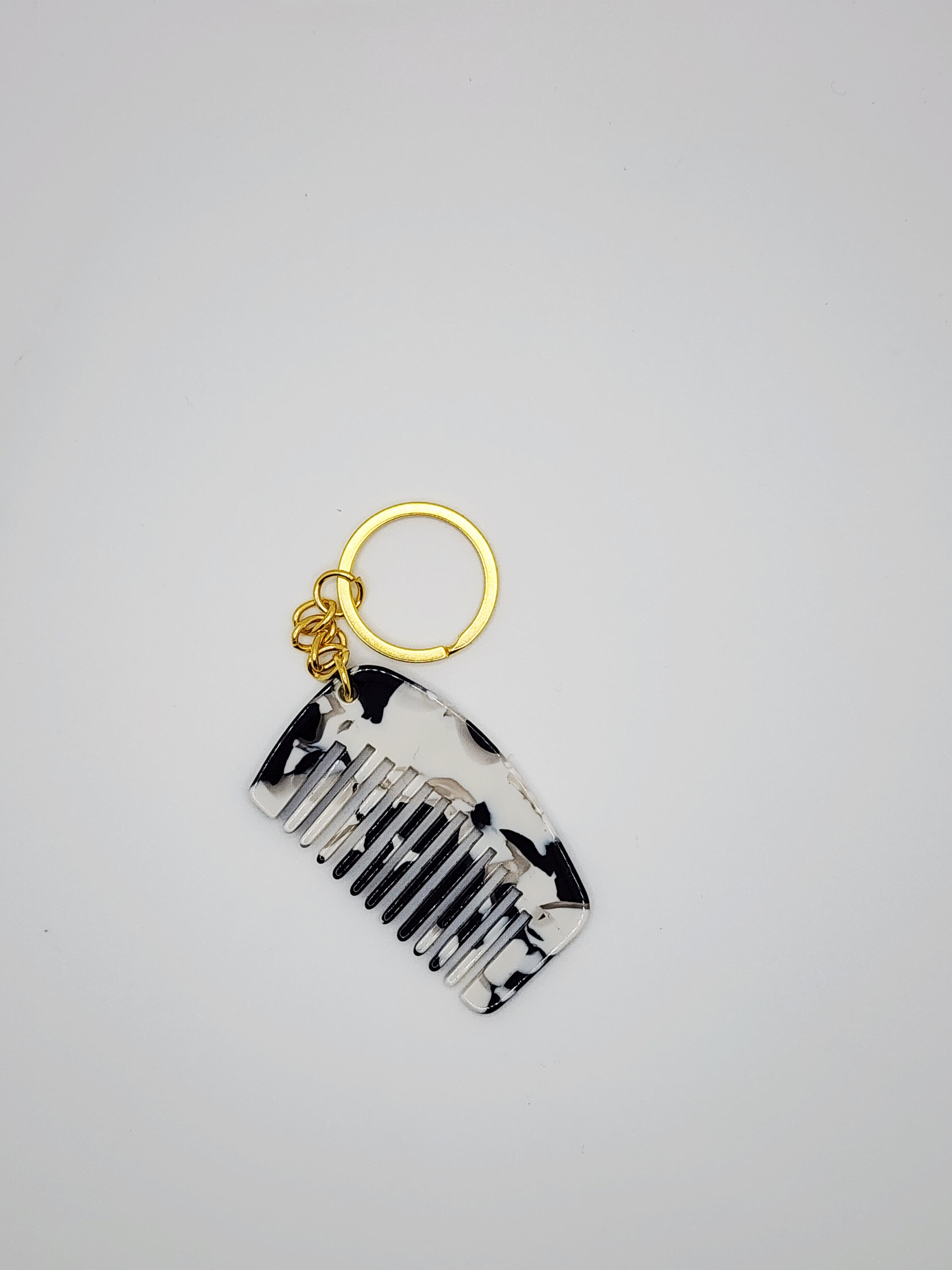 Mini Keychain Hair Comb