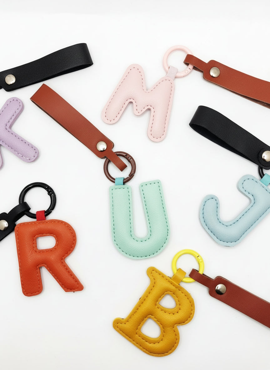 Personalized Initial Keychain - Random Letters